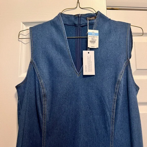 J. McLaughlin Ivana Navy Mini Dress NWT - Picture 2 of 4